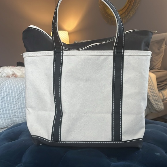 L.L. Bean Bags Ll Bean Boat Tote Ironic And Iconic Zip Top Medium